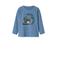 NAME IT MINI longsleeve NKMVUX met printopdruk middenblauw