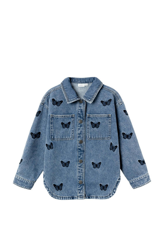 Name it Spijkerjas - medium blue denim/blauw denim/bluedenim