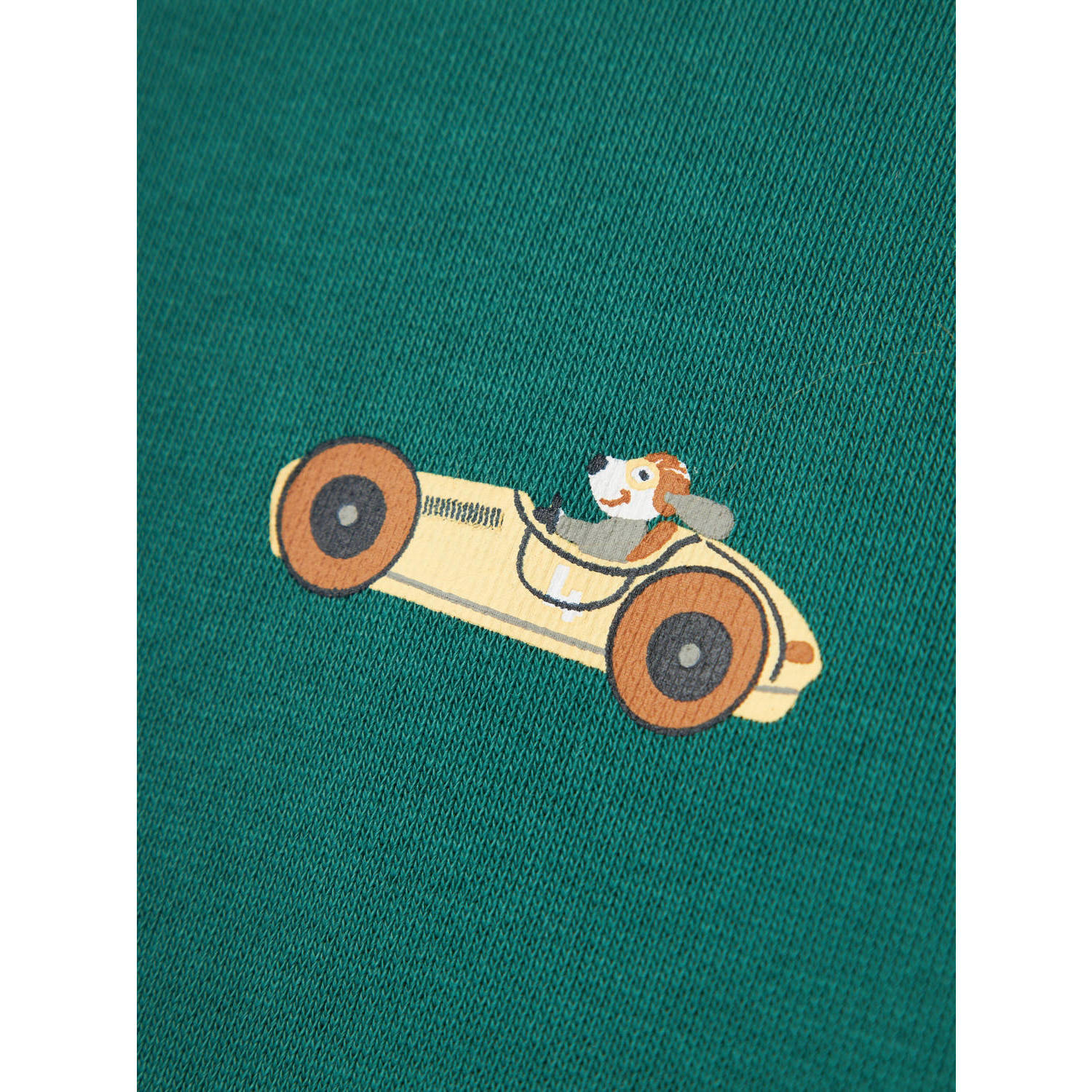 NAME IT MINI sweater NKMVASHA met backprint antiekgroen
