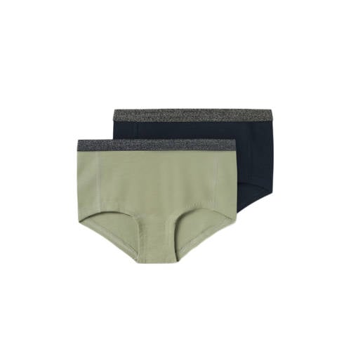 NAME IT KIDS hipster NKFHIPSTER - set van 2 lichtgroen/zwart afbeelding