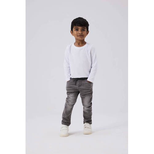 NAME IT MINI slim fit jeans NMMRYAN medium grey denim afbeelding