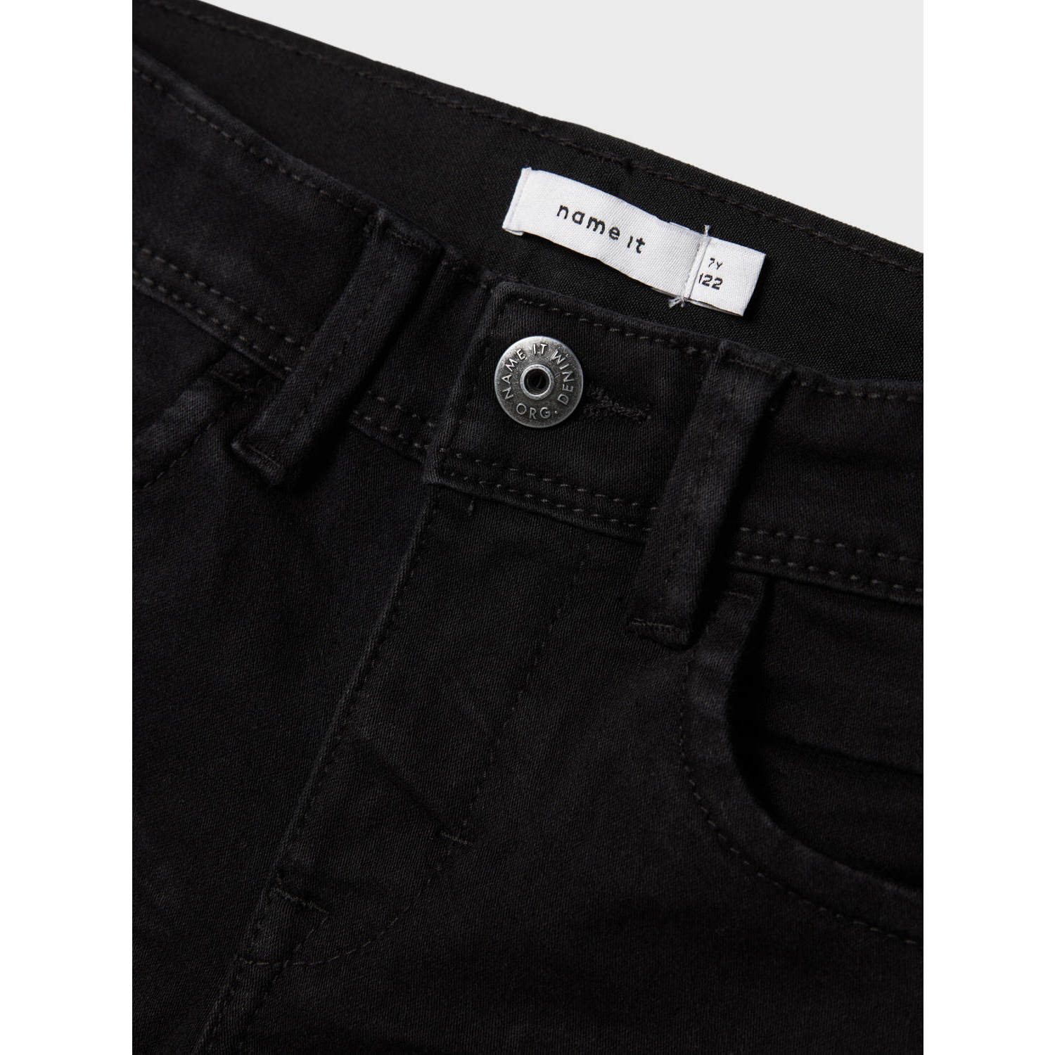 NAME IT KIDS slim fit jeans NKMSILAS black