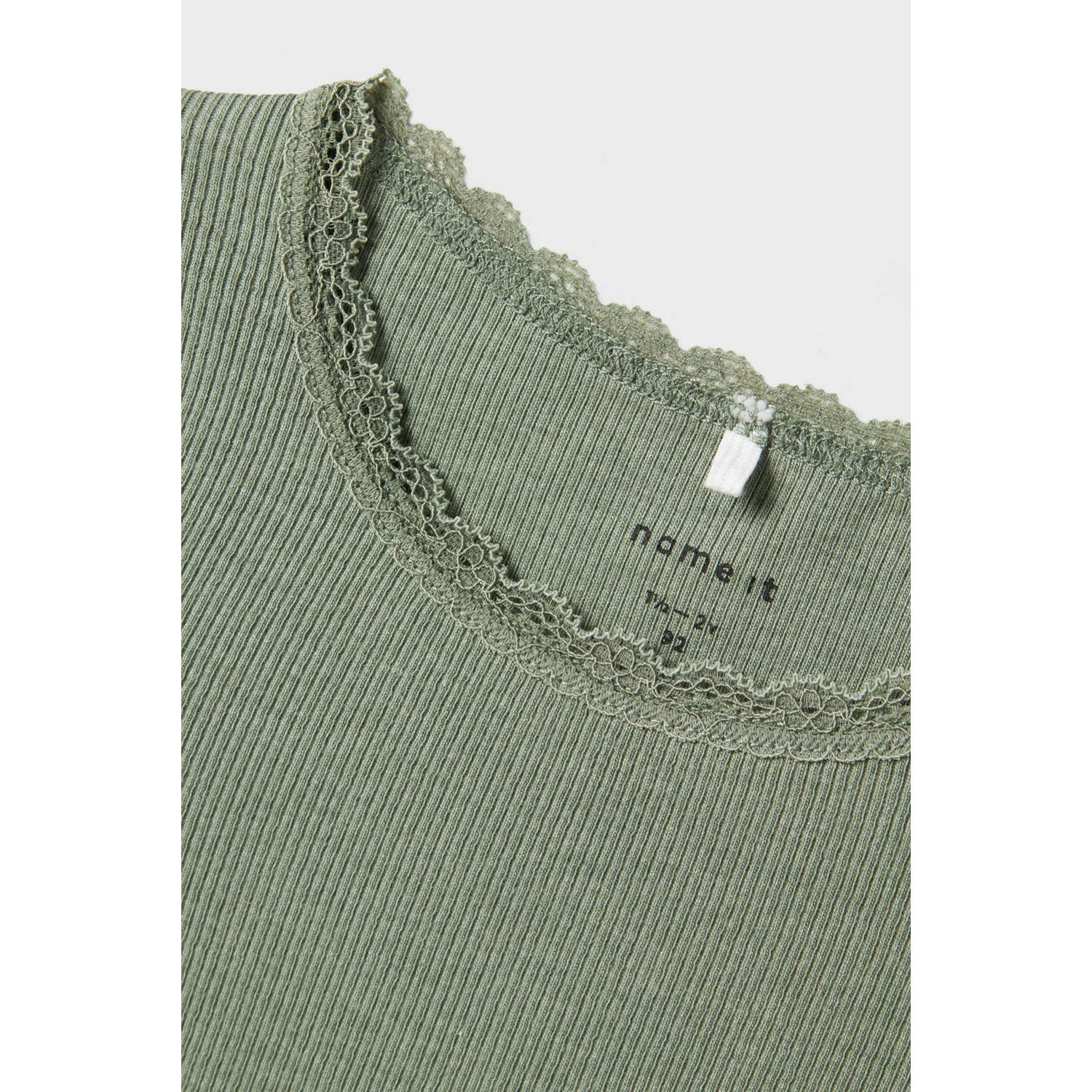 NAME IT MINI ribgebreide longsleeve NMFKAB