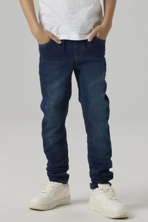 slim fit jeans NKMRYAN JOGGER denim blue