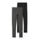 NAME IT KIDS legging NKFVIVIAN - donkergrijs melange/zwart (set van 2)