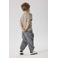 NAME IT MINI regular fit cargobroek NMMBEN donkergrijs