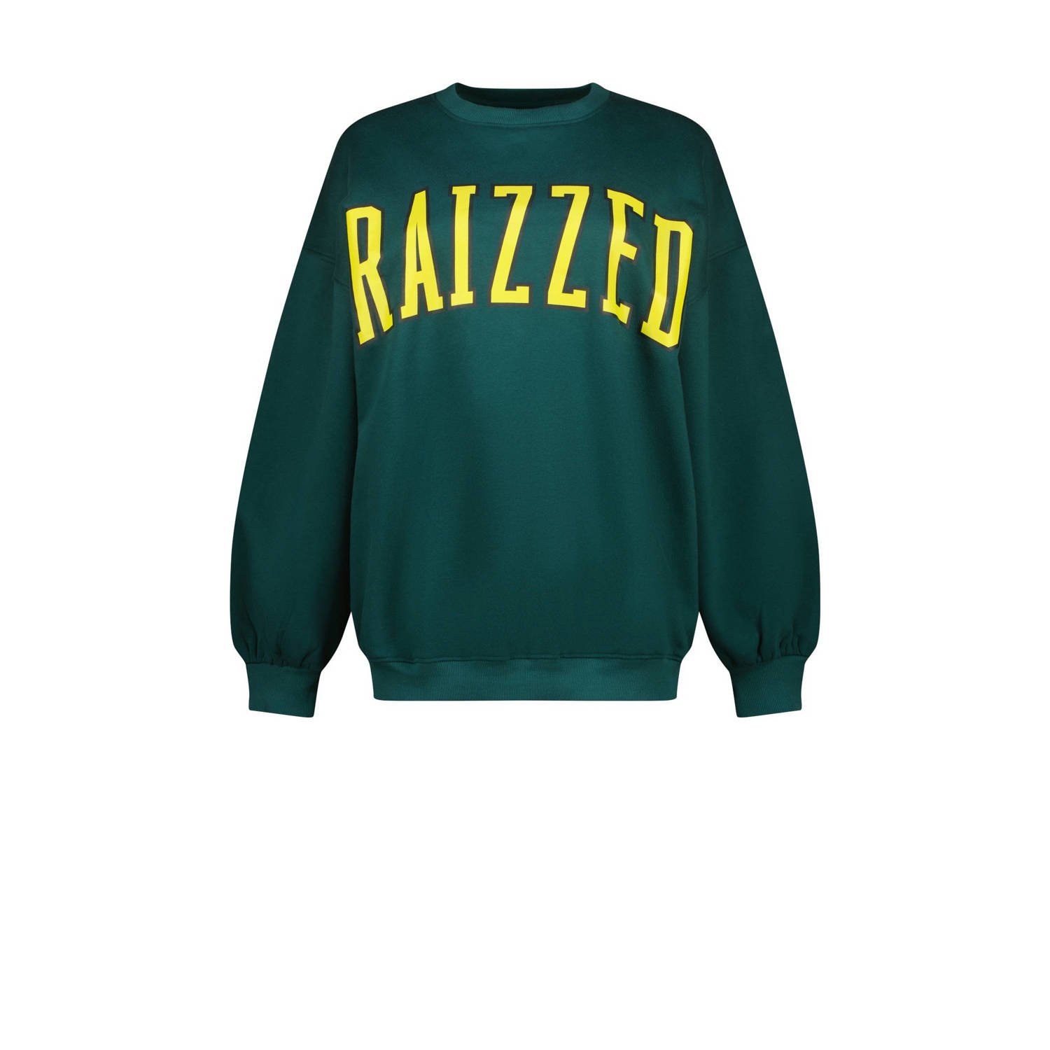 Raizzed sweater donkergroen