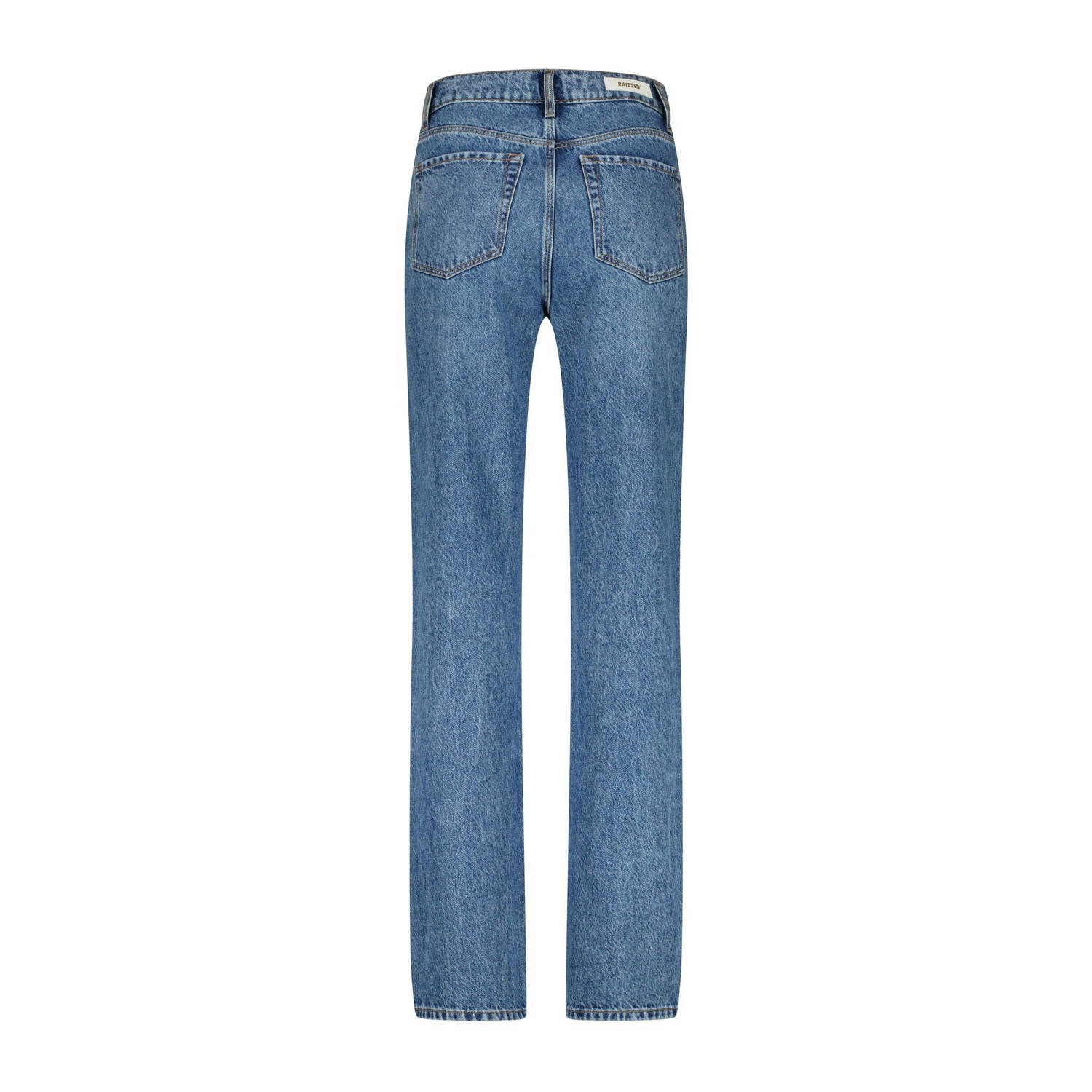 Raizzed high waist straight leg jeans Savanna Stud mid blue stone
