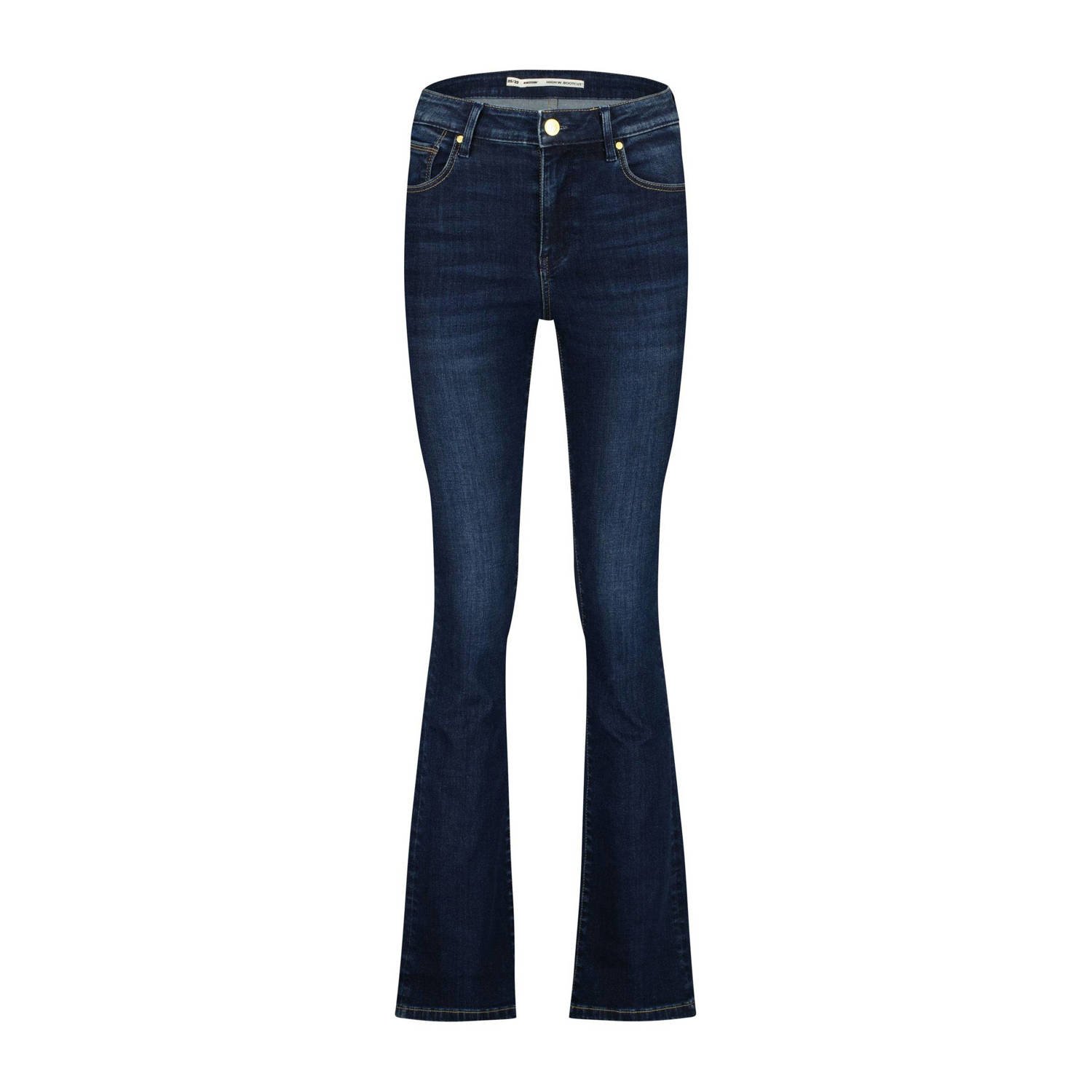 Raizzed flared jeans Faye dark blue stone