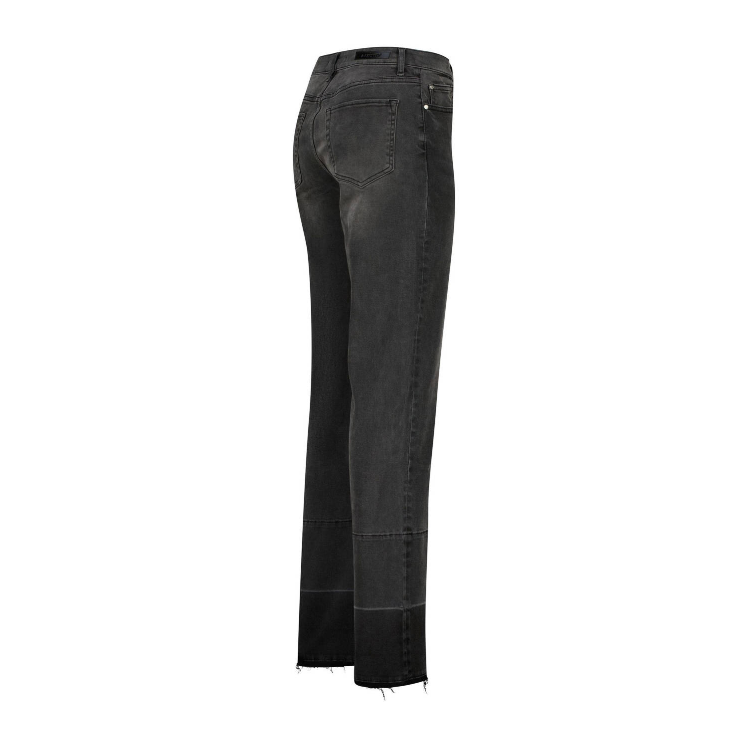 Raizzed high waist straight leg jeans Sarah black