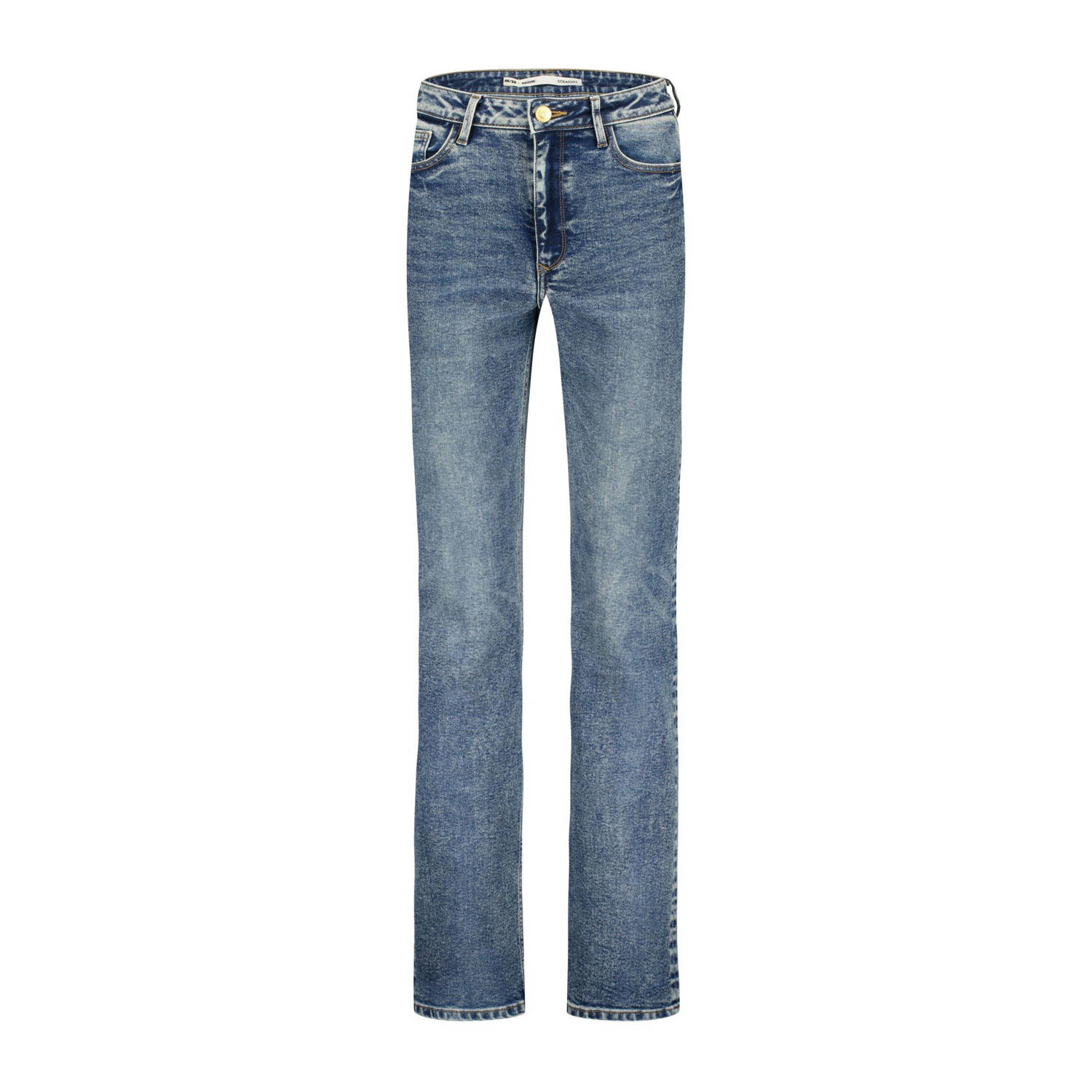 Raizzed high waist straight jeans Sarah dark blue stone