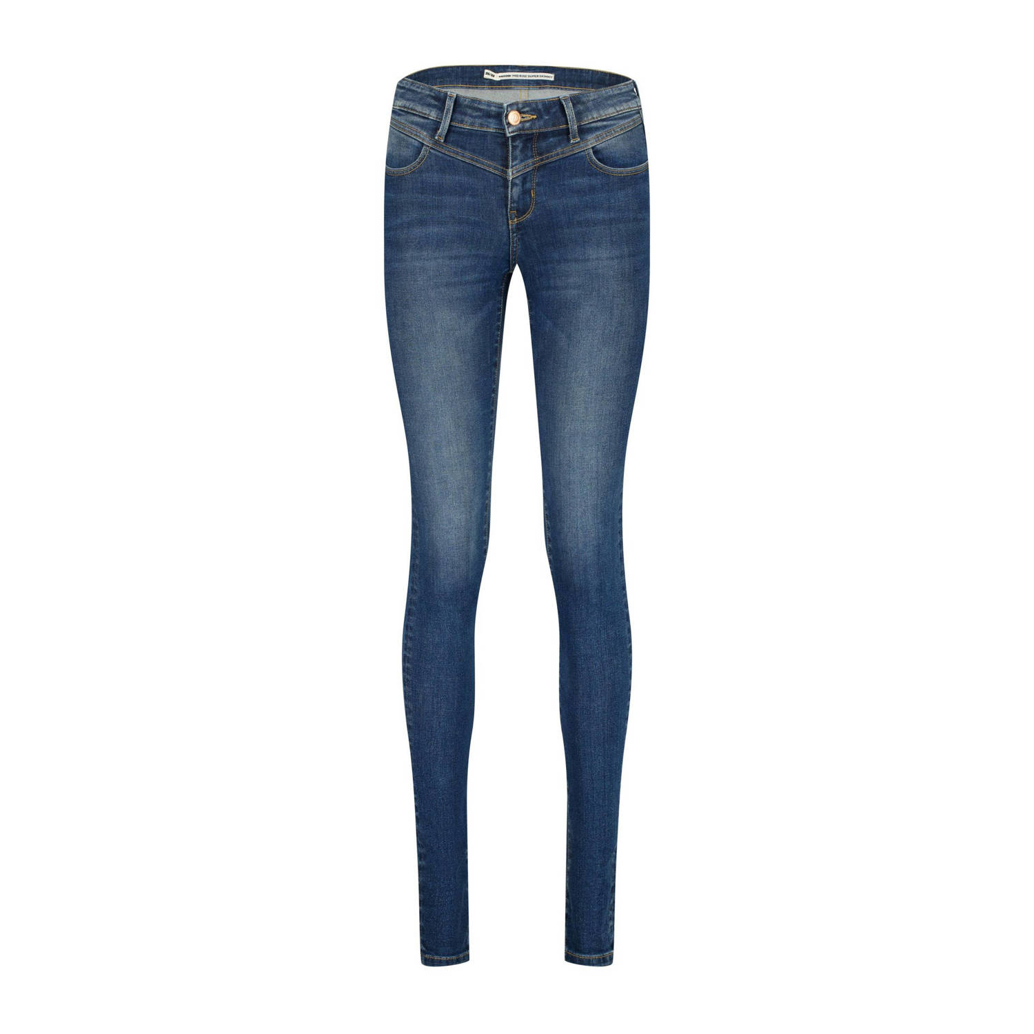 Raizzed low waist skinny jeans Montana Yoke tinted blue