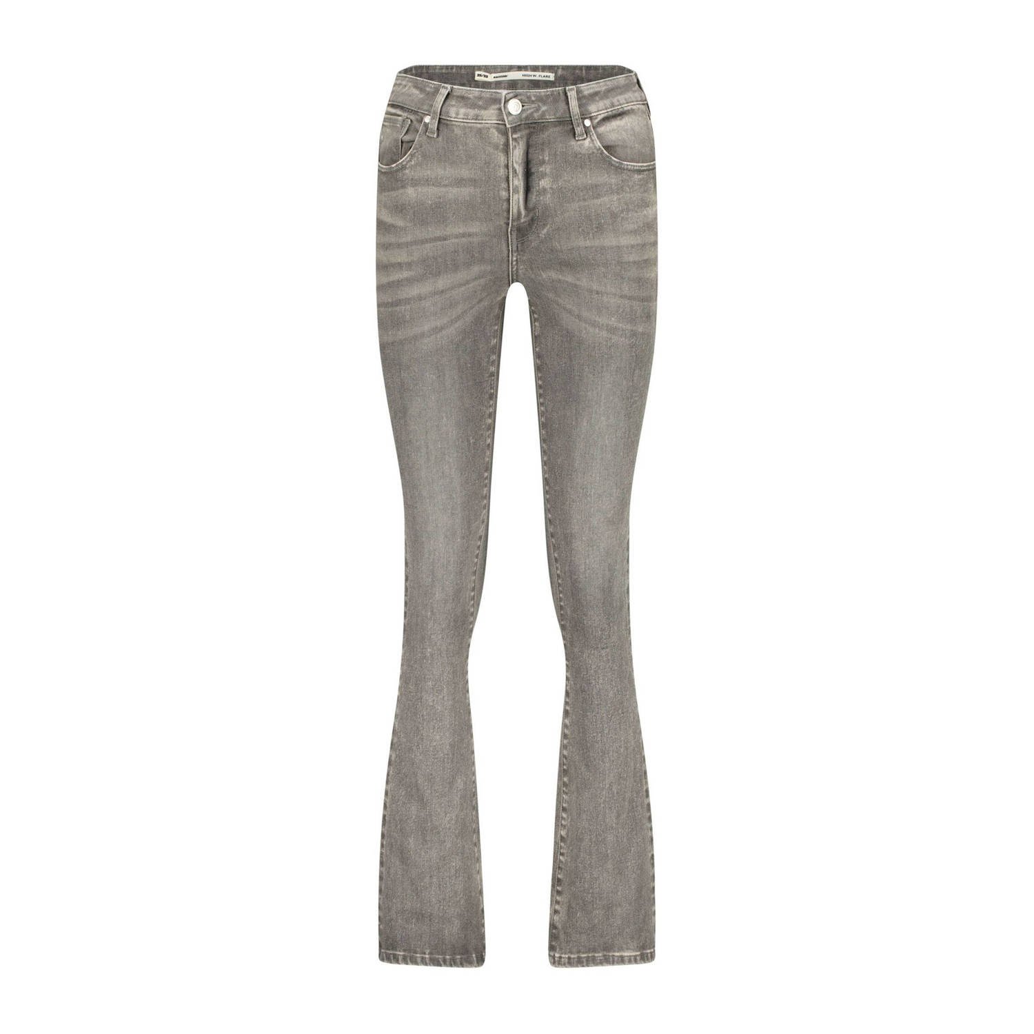 Raizzed high waist flared jeans Sunrise vintage grey