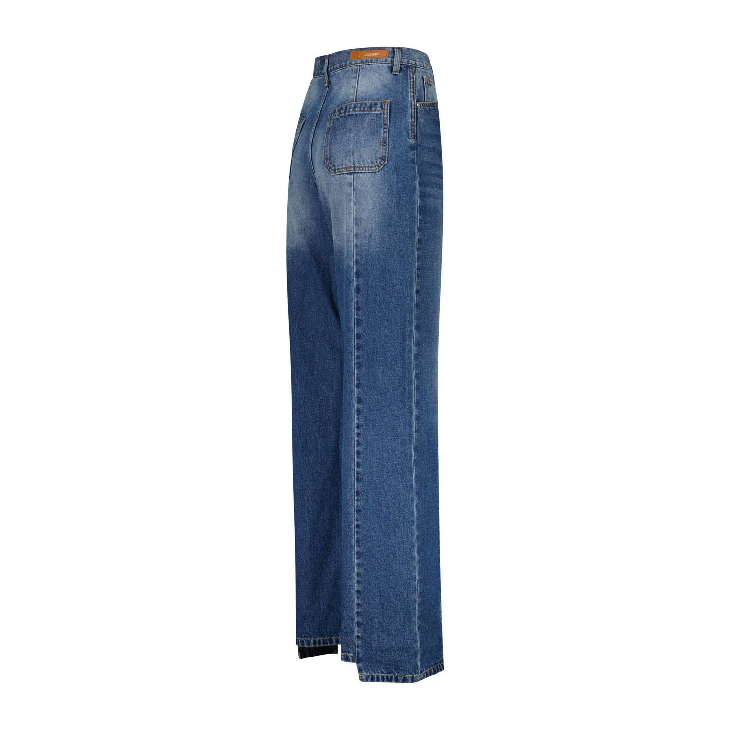 Raizzed high waist wide leg jeans Oasis Crafted dark blue stone