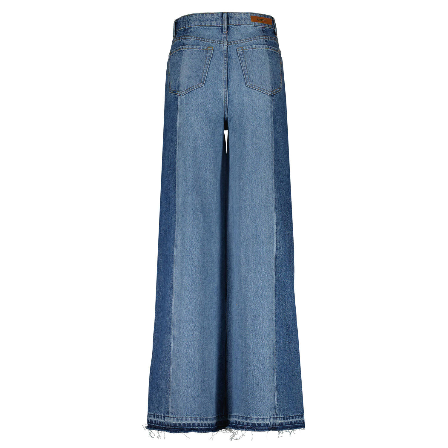 Raizzed extra high waist extra wide leg jeans Cenote Twotone light blue stone