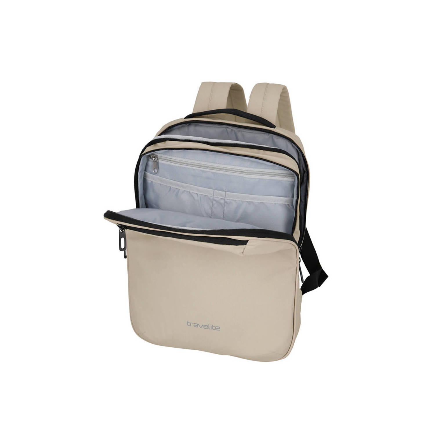 Travelite rugzak Basics Backpack ecru