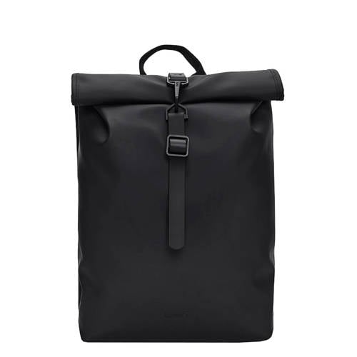Rains rugzak Rolltop Mini W3 zwart afbeelding