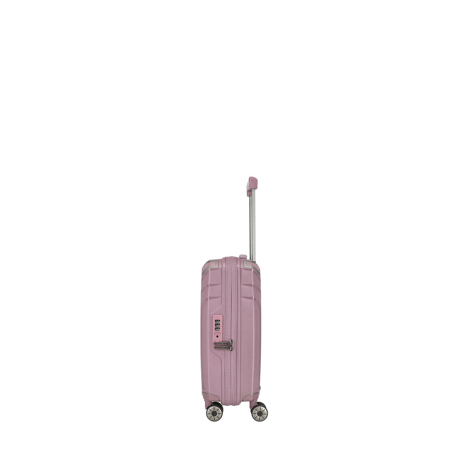 Travelite trolley Elvaa 55 cm. roze