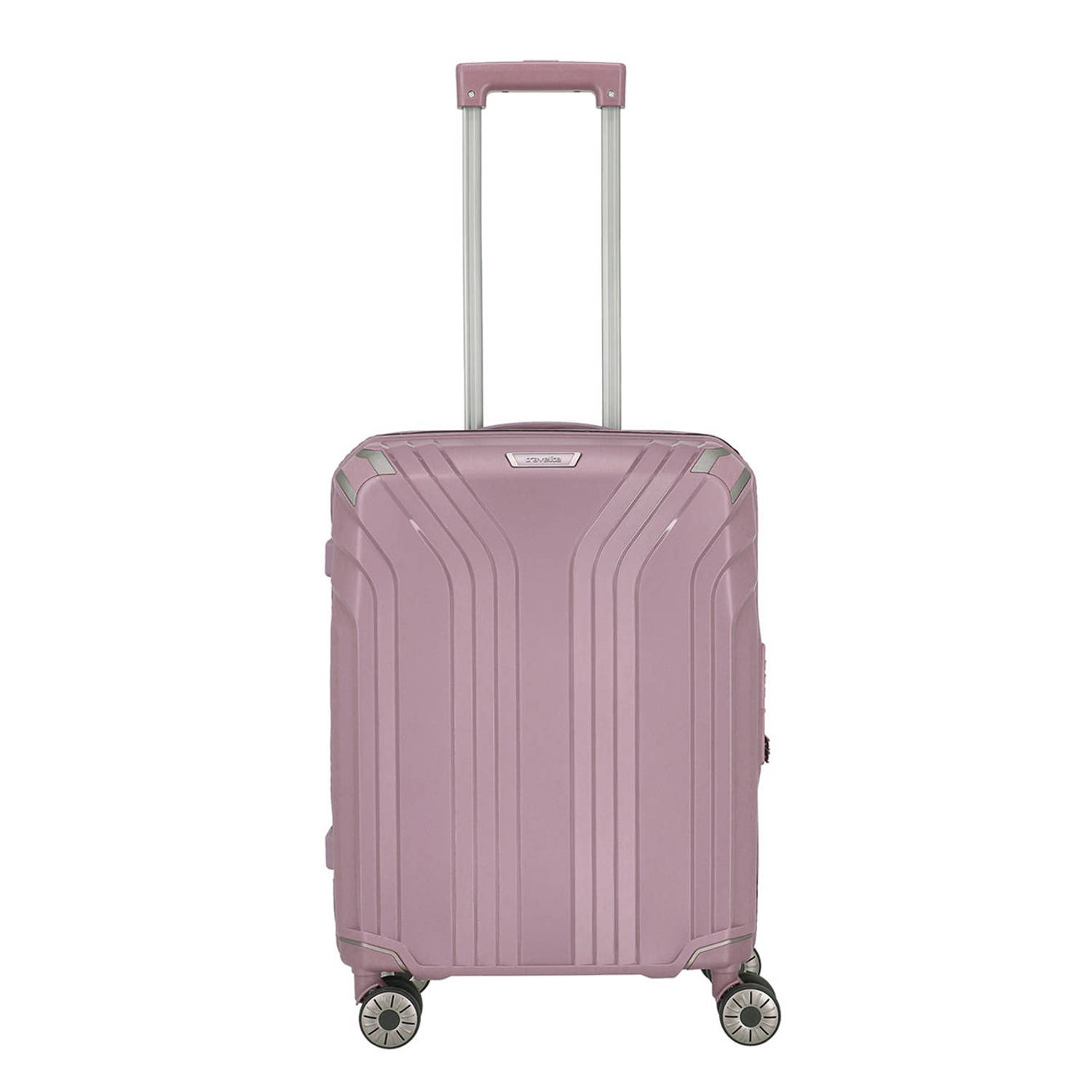 Travelite trolley Elvaa 55 cm. roze