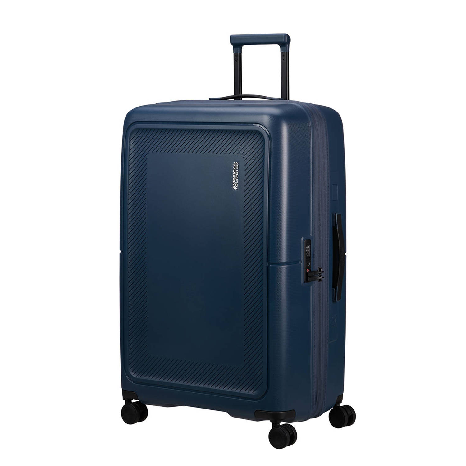 American Tourister trolley Dashpop 77 cm. Expandable donkerblauw