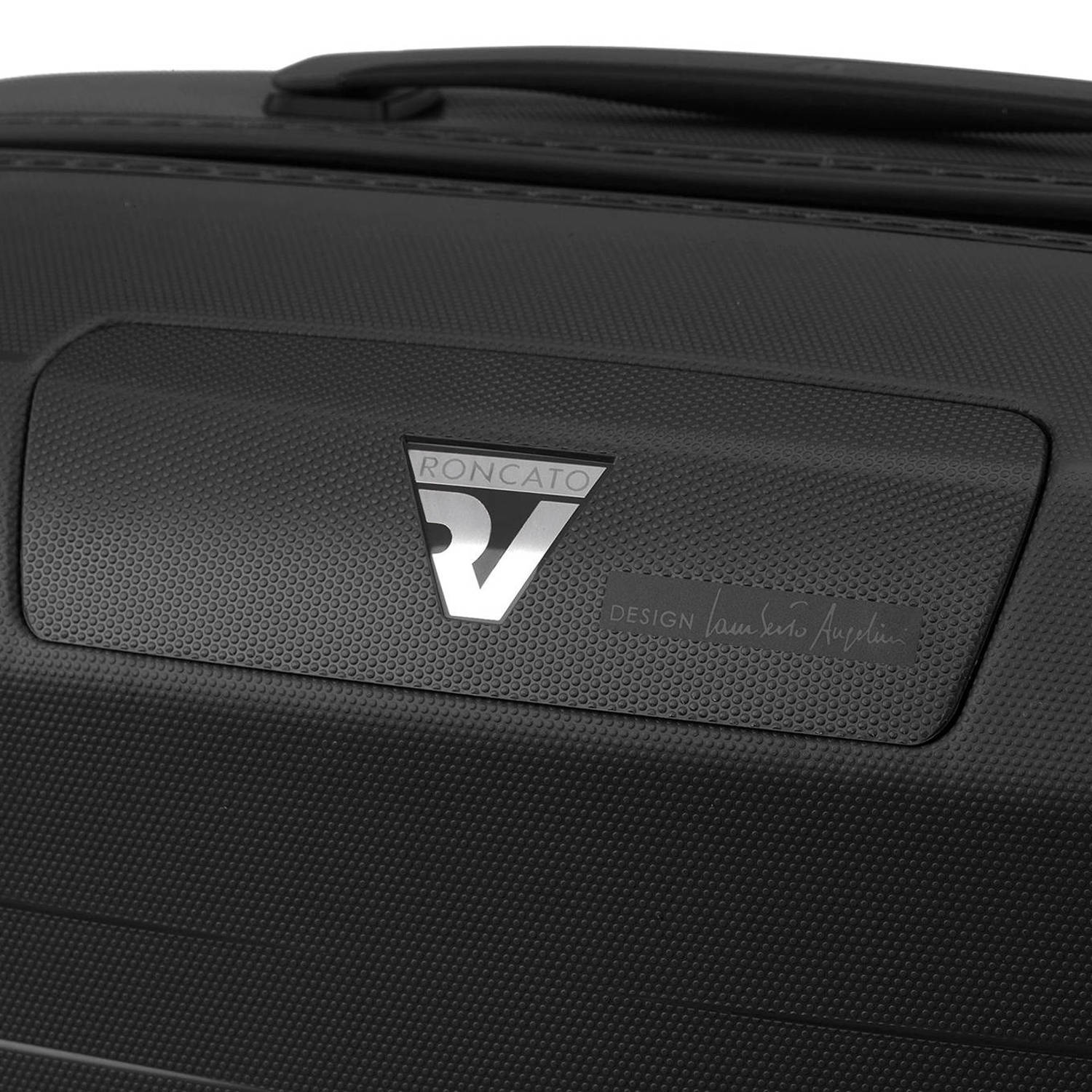 Roncato trolley Box Sport 2.0 69 cm. zwart