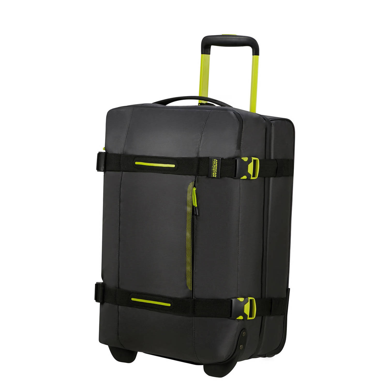 American Tourister reistas Urban Track S zwart limegroen