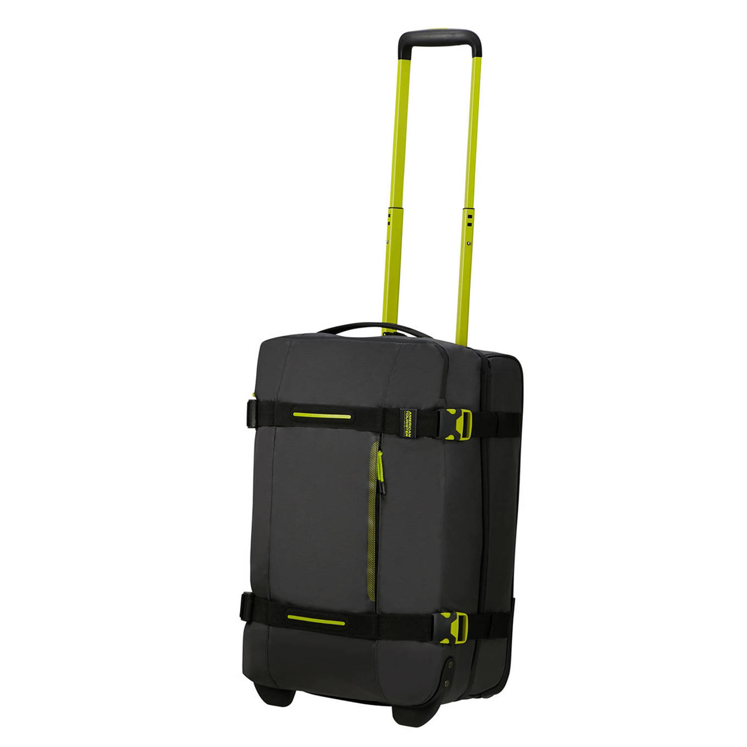 American Tourister reistas Urban Track S zwart limegroen