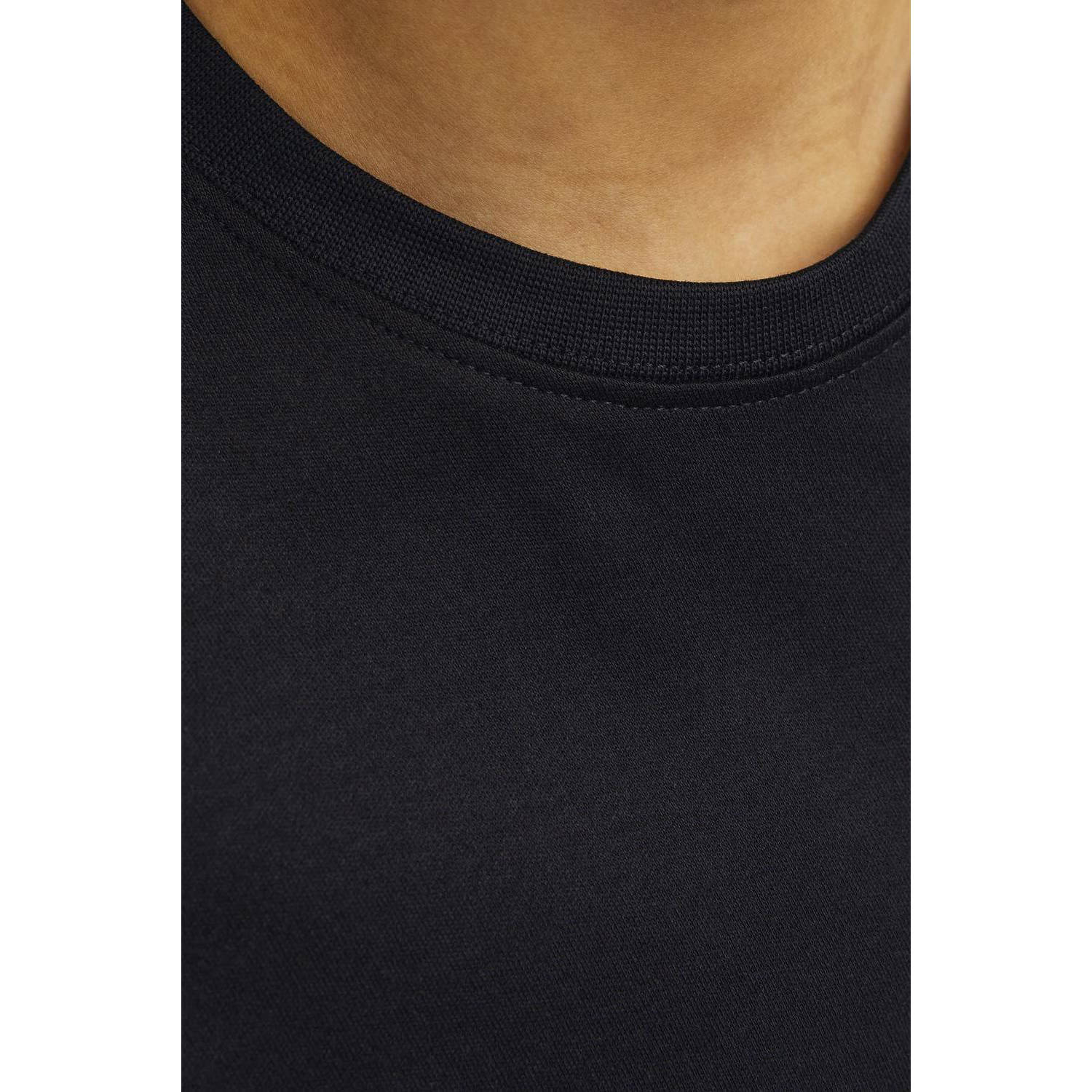 JACK & JONES JUNIOR T-shirt JJEURBAN EDGE zwart