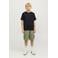 JACK & JONES JUNIOR oversized T-shirt - zwart