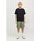 JACK & JONES JUNIOR T-shirt JJEURBAN EDGE zwart