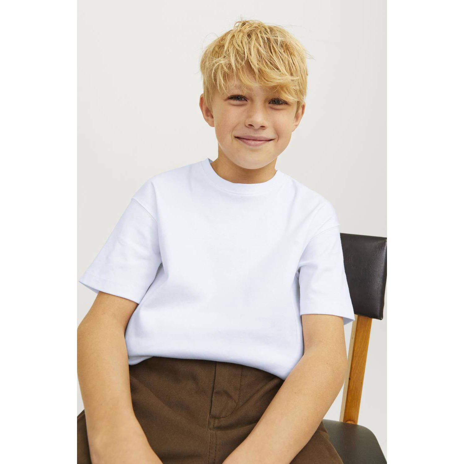 Jack & Jones Junior Shirt met ronde hals JJEURBAN EDGE TEE SS O-NECK NOOS JNR