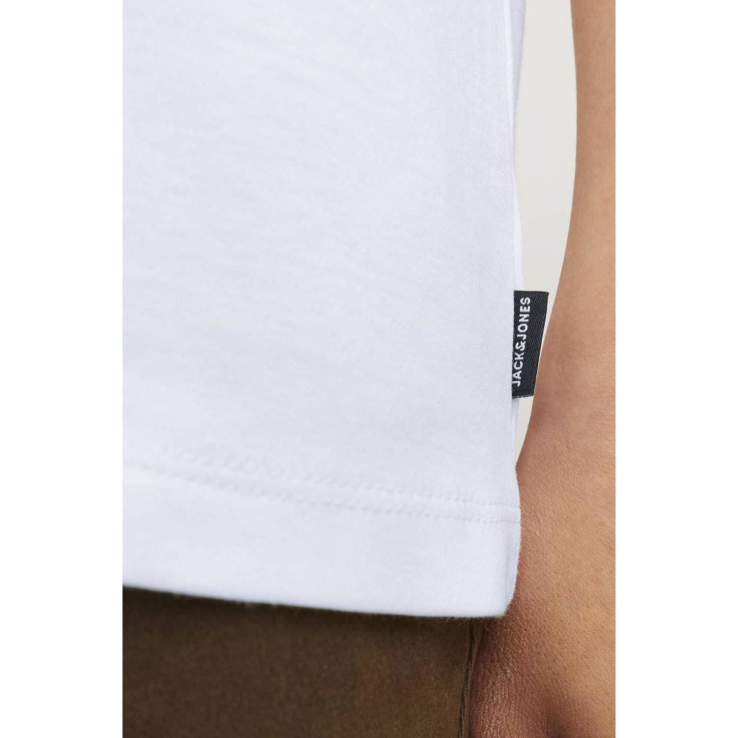 JACK & JONES JUNIOR T-shirt JJEURBAN EDGE wit