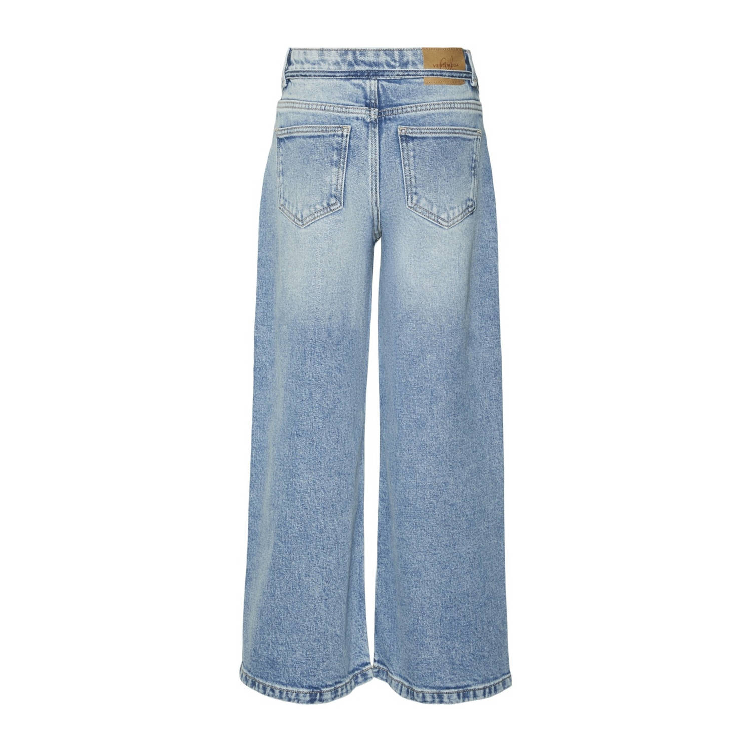 VERO MODA GIRL wide leg jeans VMFLORA MR light blue denim