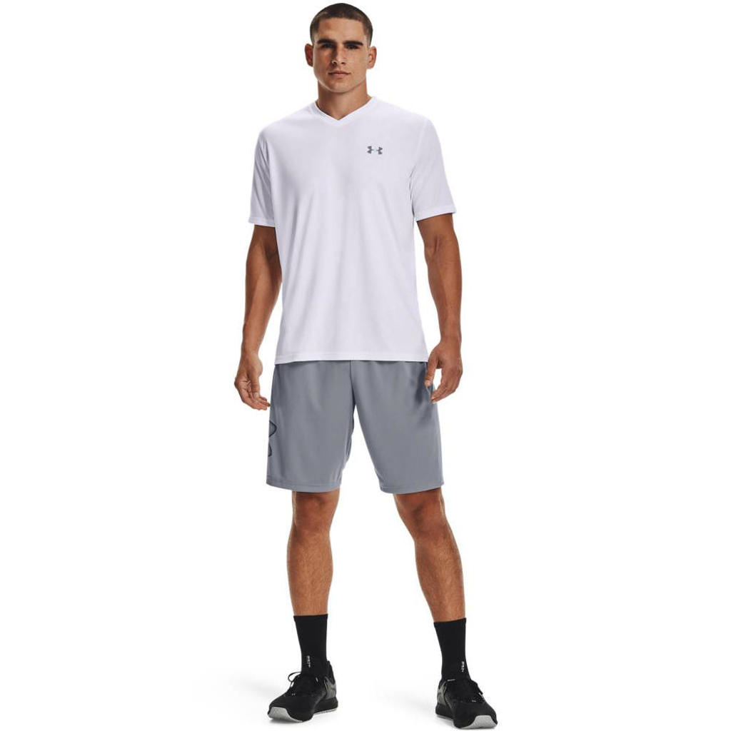 Under Armour sportshort grijs/zwart