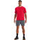 Under Armour sportshirt Tech 2.0 rood/grijs