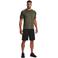 Under Armour sportshirt Tech 2.0 groen melange