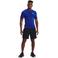 Under Armour baselayer sport T-shirt zwart/wit