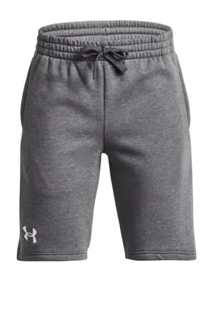 joggingshort Rival antraciet/wit
