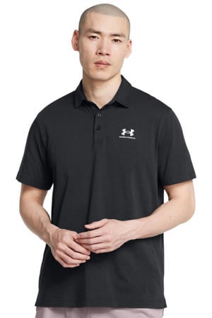 sportpolo Icon zwart/wit