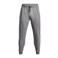 Under Armour joggingbroek Rival Fleece grijs melange/wit