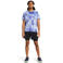 Under Armour sportshort Launch 2-in-1 zwart
