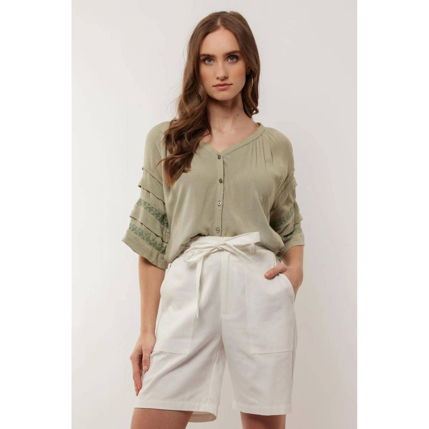 G-maxx blouse Devi lichtkaki