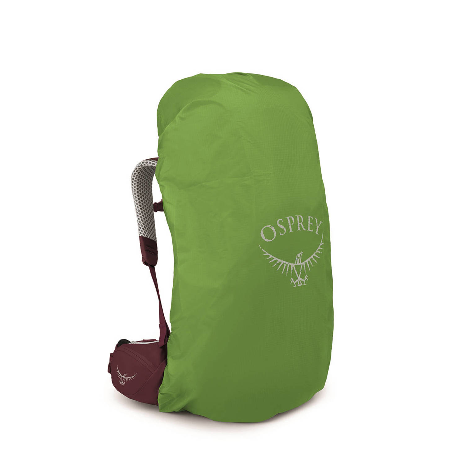 Osprey backpack Aura AG LT 50L WXS S donkerrood
