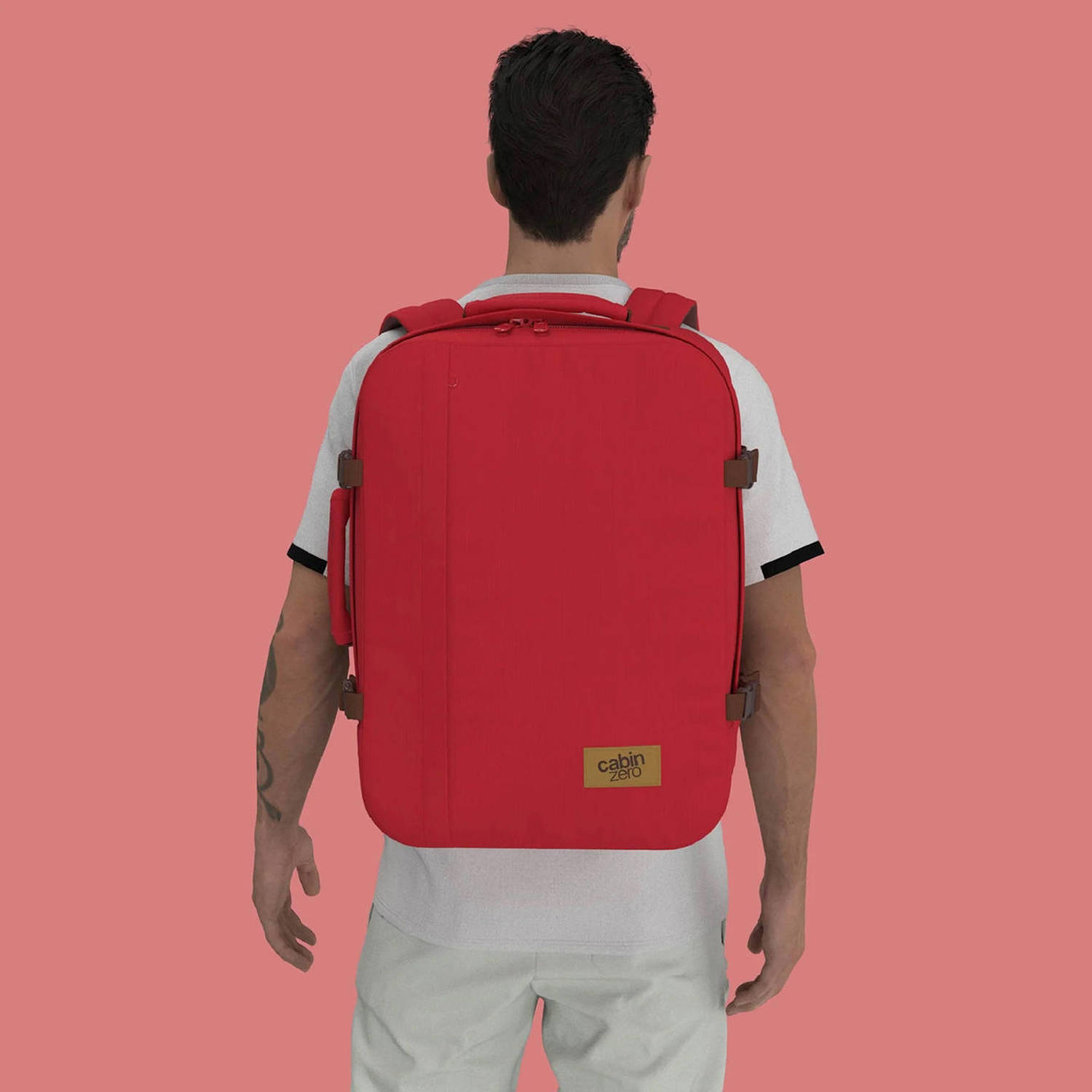 CabinZero reistas Classic 44L rood