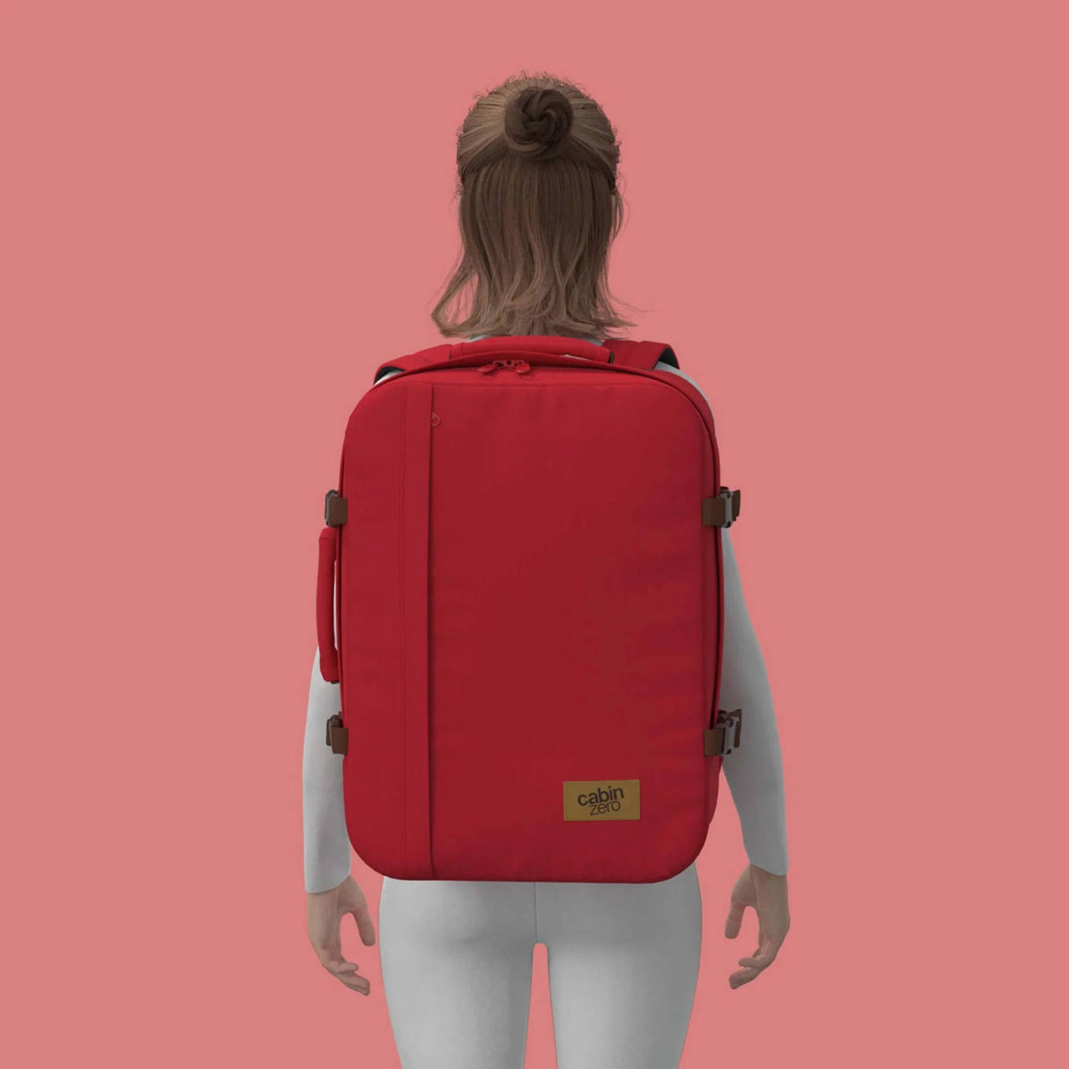 CabinZero reistas Classic 44L rood