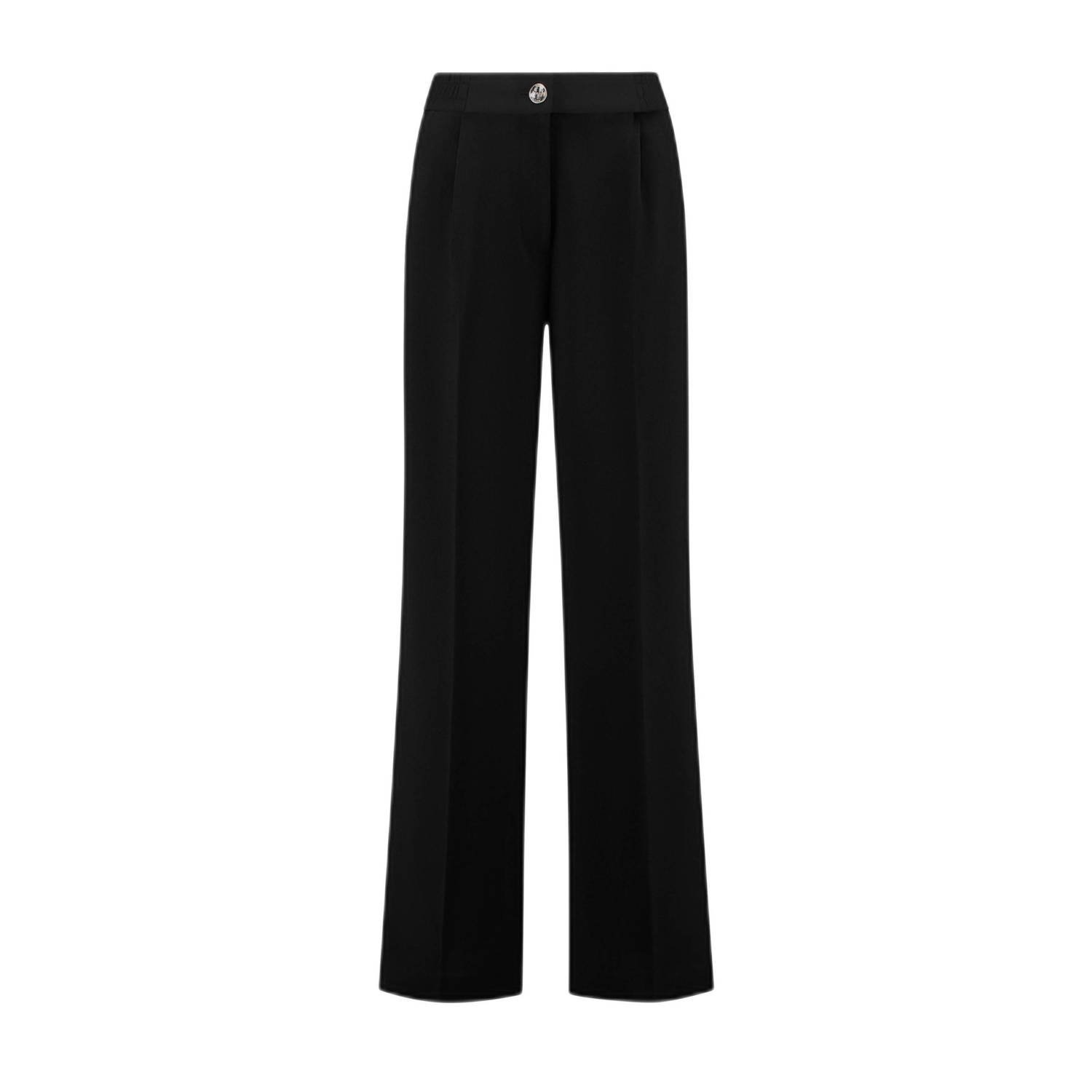 Fifth House high waist flared broek zwart