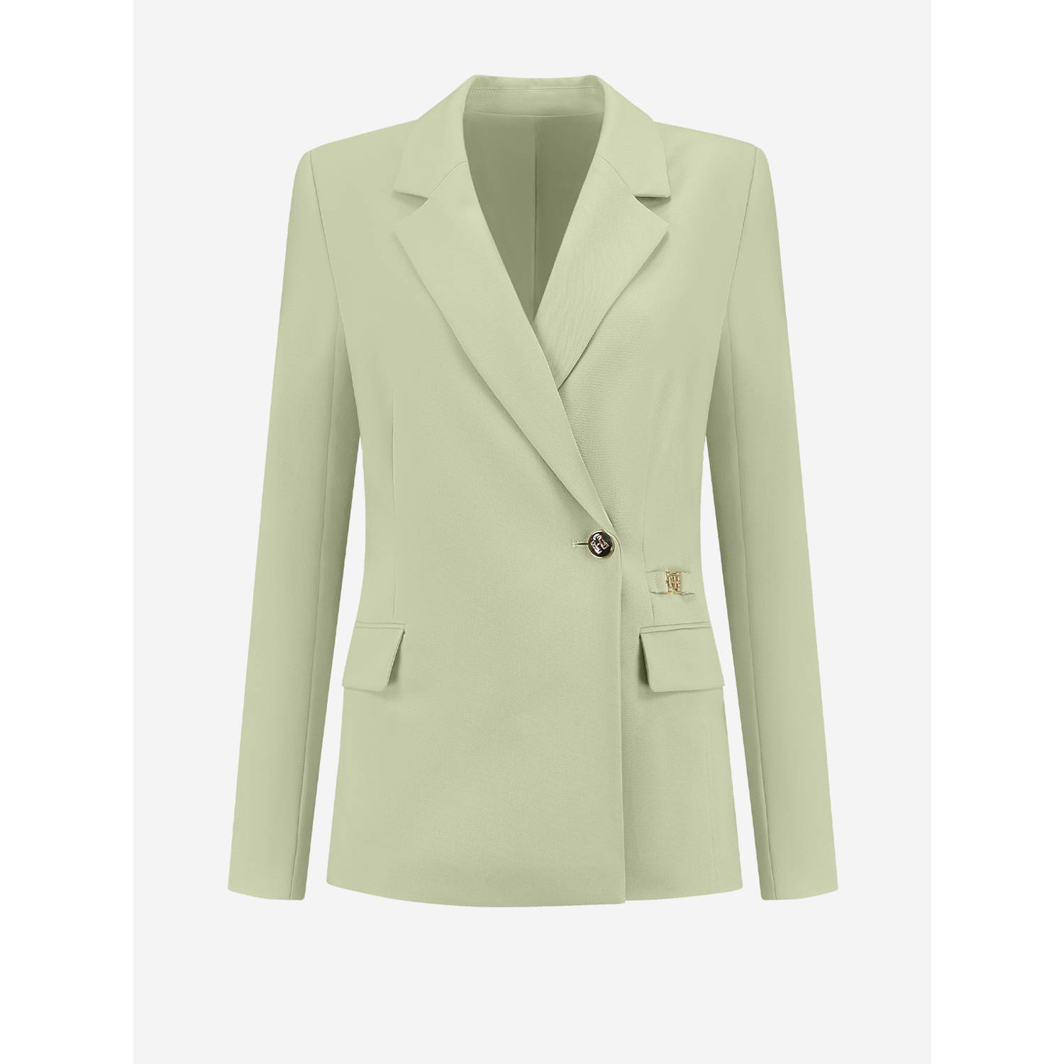 Fifth House getailleerde blazer groen