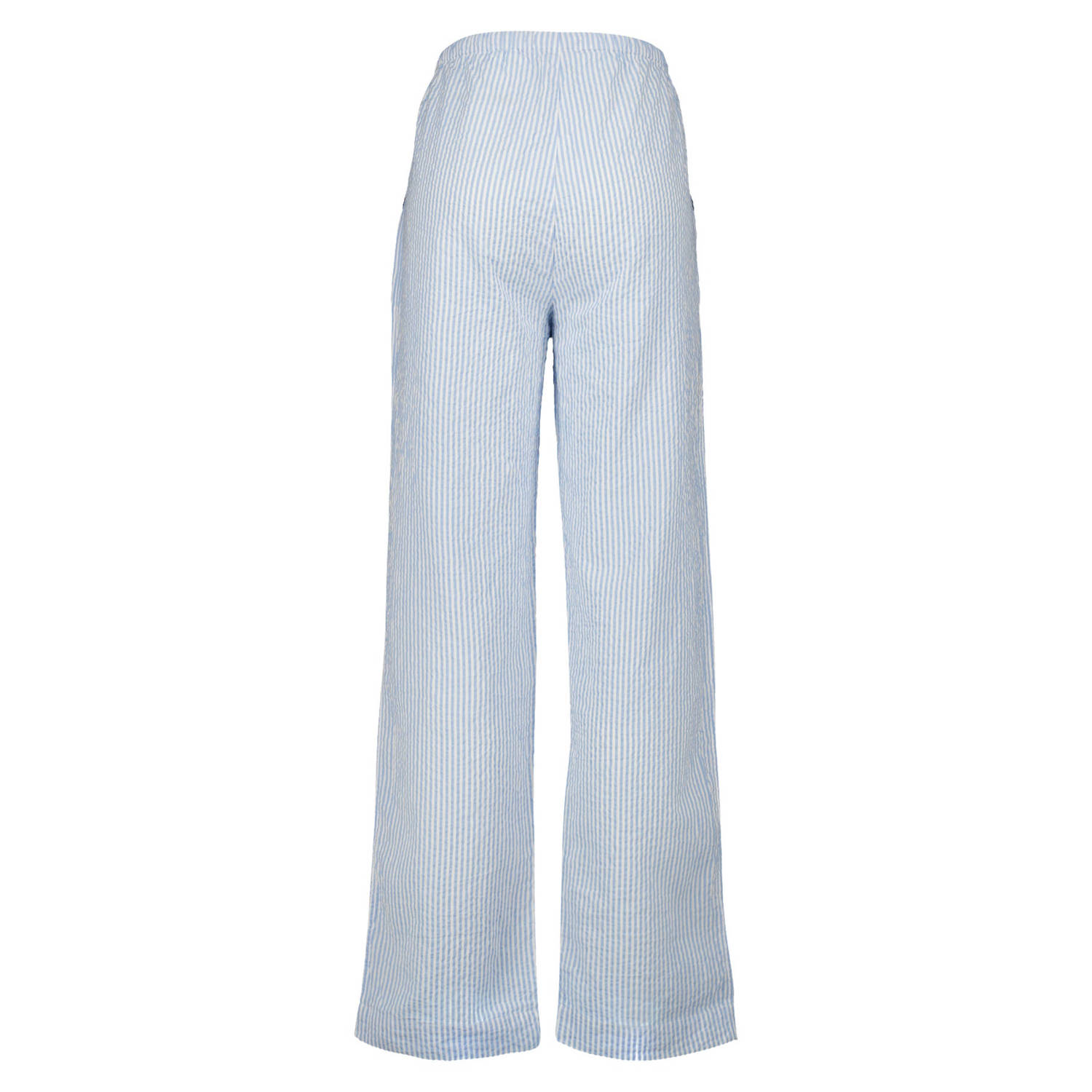 America Today pyjamabroek Loyce blauw wit