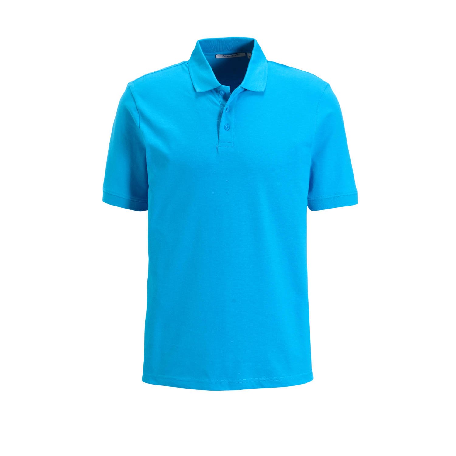 Anytime polo blauw