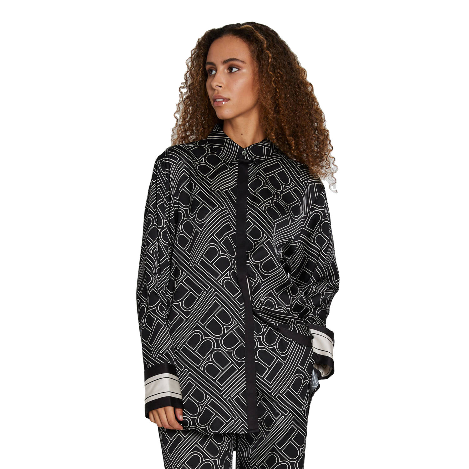 Bruuns Bazaar top met all over print